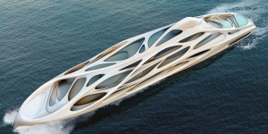 Barco, diseño Zaha Hadid
